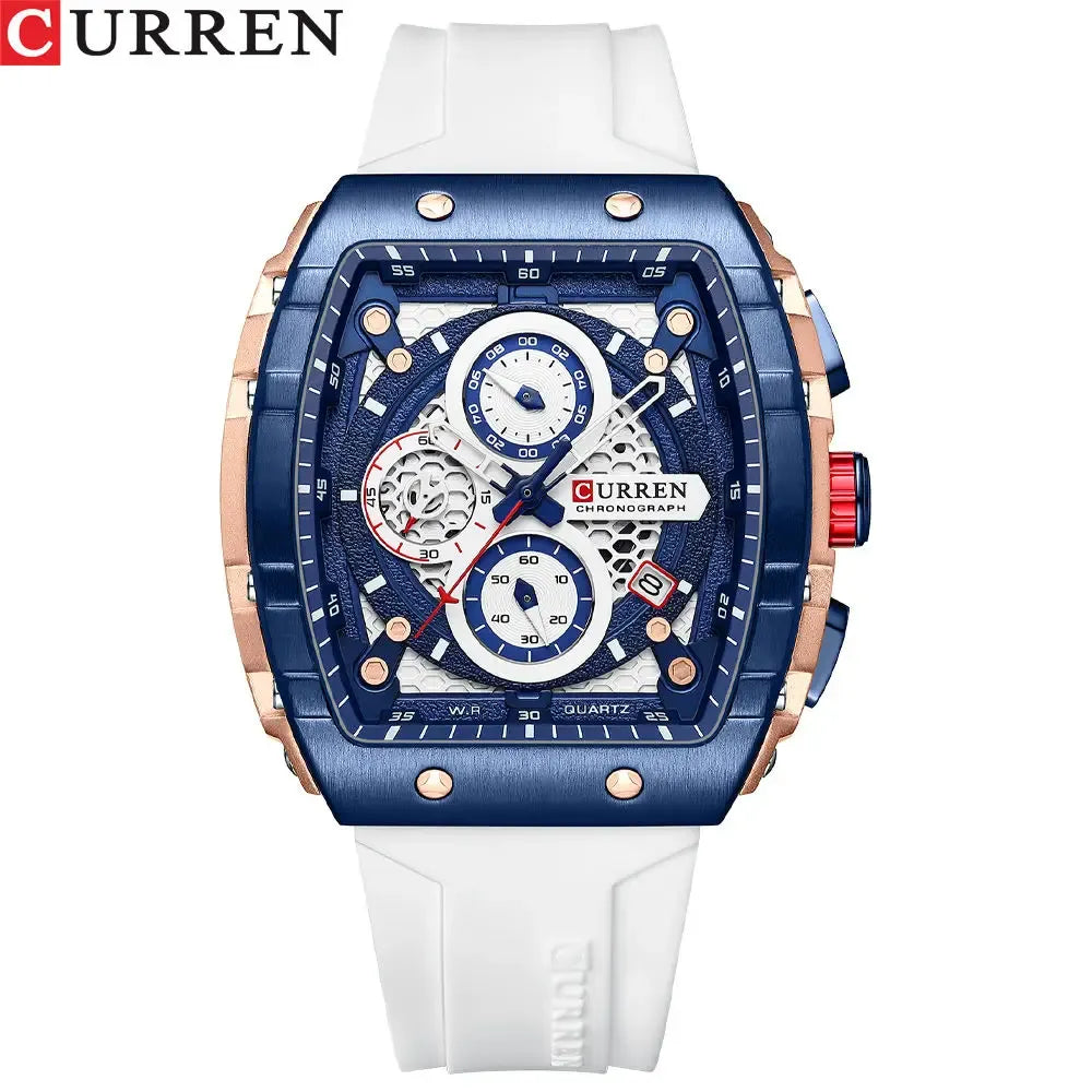 Luxury Waterproof Quartz Square Wrist Watch