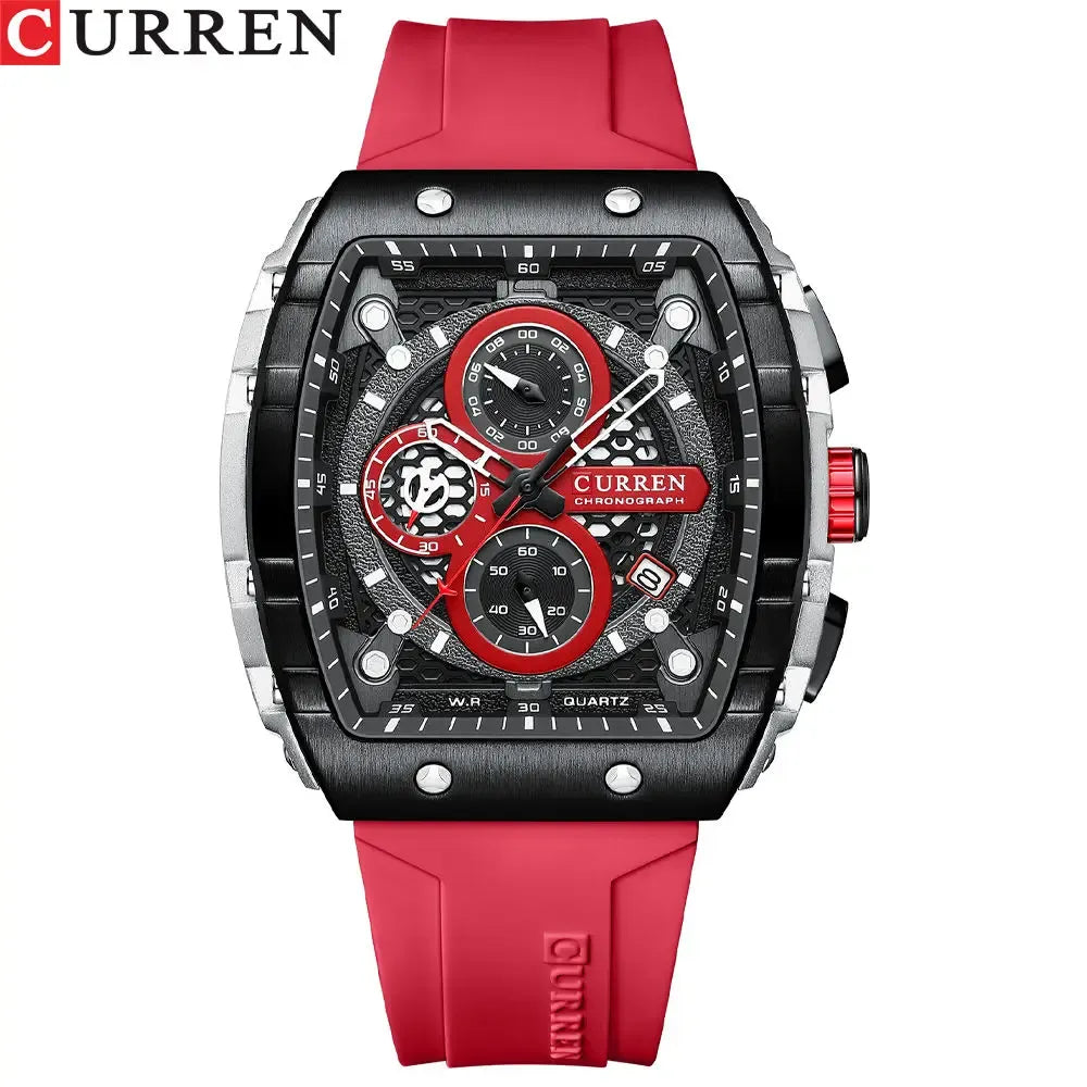 Luxury Waterproof Quartz Square Wrist Watch