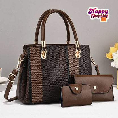 3pcs Printed Shoulder bag ser For Girls