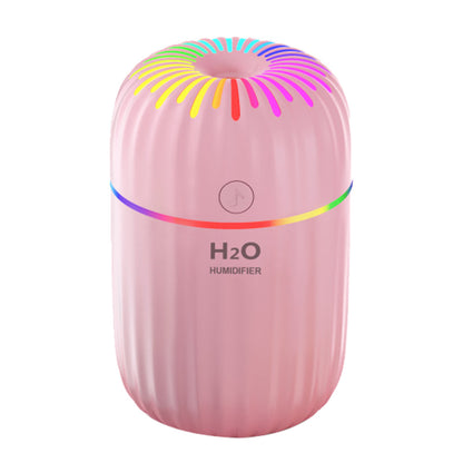 Mini Colorful LED Humidifier – Portable Cool Mist Air Humidifier for Car, Home & Office